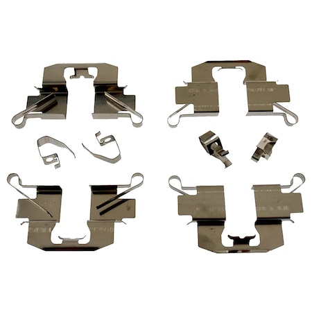 Carlson Brake Hardware Disc Br Hdw Kit Bk Hardware Kit, 13648 13648